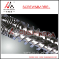 parallel double screw for plastic processing extrusion machine